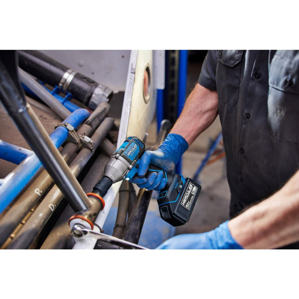 HERCULES 20V Brushless 1/2 in. Compact 4-Mode Impact Wrench, Tool Only W233