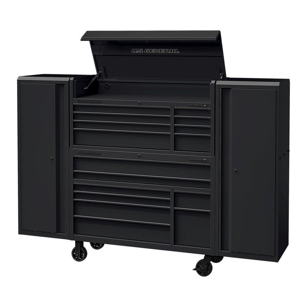 U.S. General 22 in. End Locker, Series 3, Blue Y30292