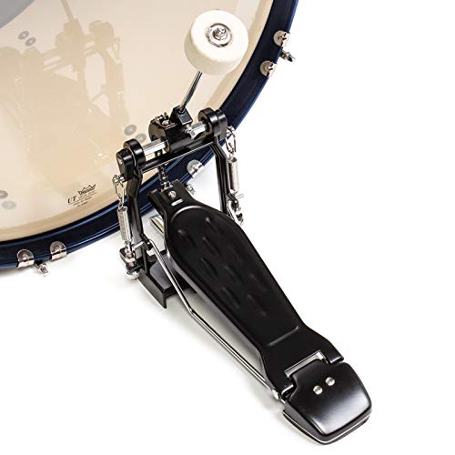 Ashthorpe 5-Piece Full Size Adult Drum Set with Remo Heads & Brass Cymbals M4400