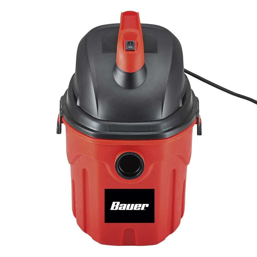 BAUER 3 Gallon 3 Peak HP Wet/Dry Vacuum K77432