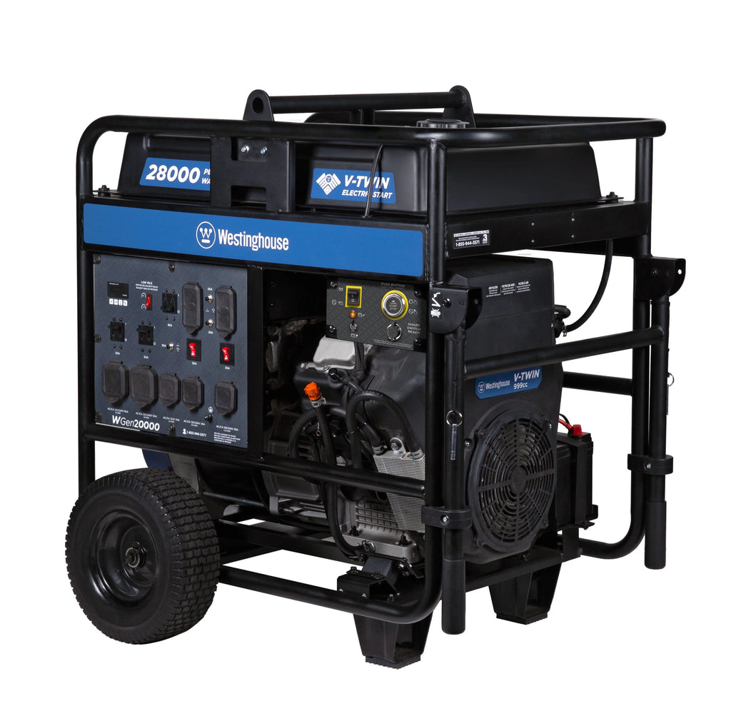 Westinghouse 28,000 Peak Watt Home Backup Portable Generator with Remote Electric Start U8265
