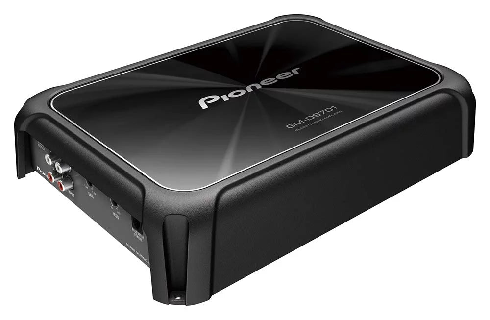 Pioneer GM-D9701 Mono 2400W Class-D Car Amp, with Bass Boost Remote