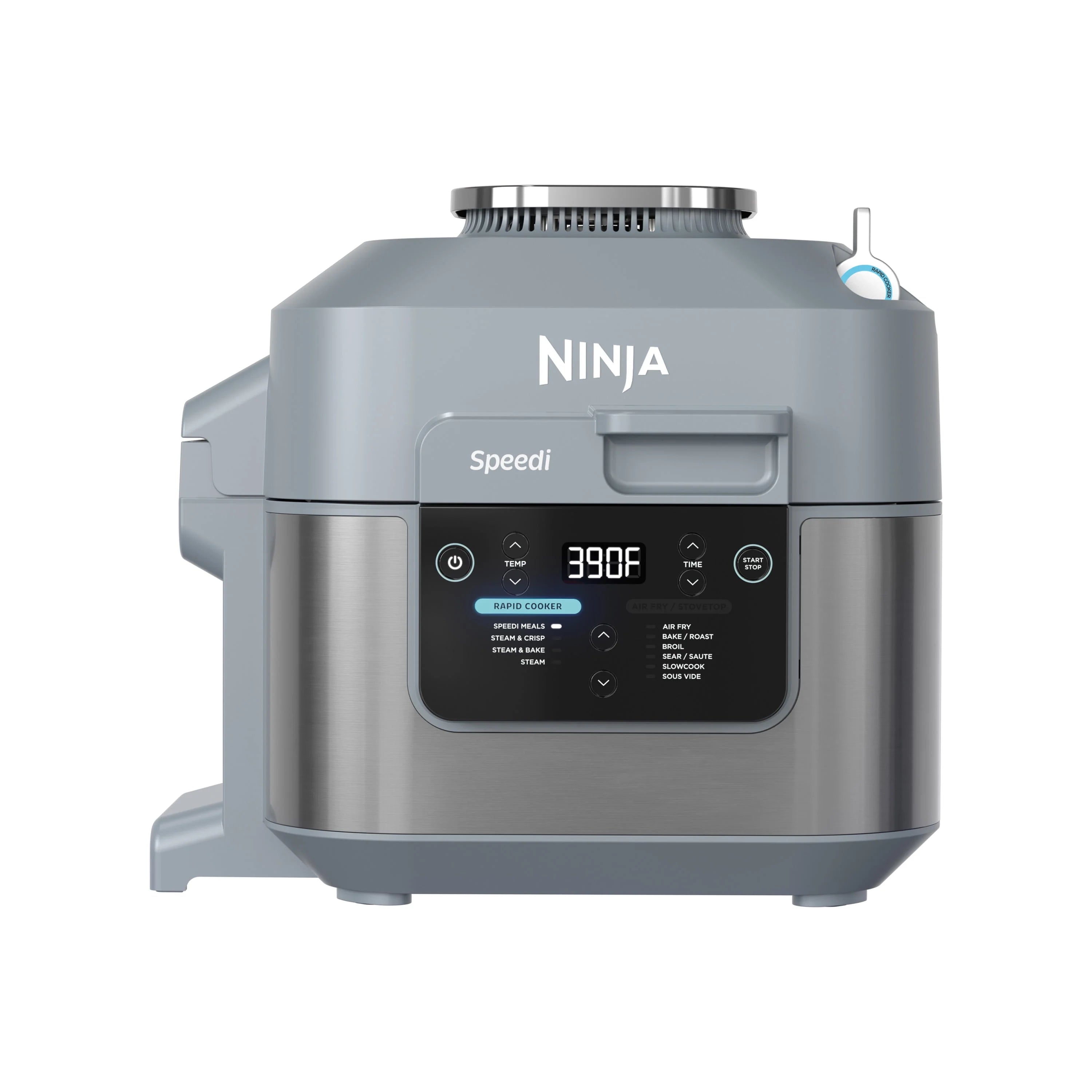 Ninja Speedi Rapid Cooker & Air Fryer, 6-Qt, 10-in-1, Sea Salt Gray Q39620