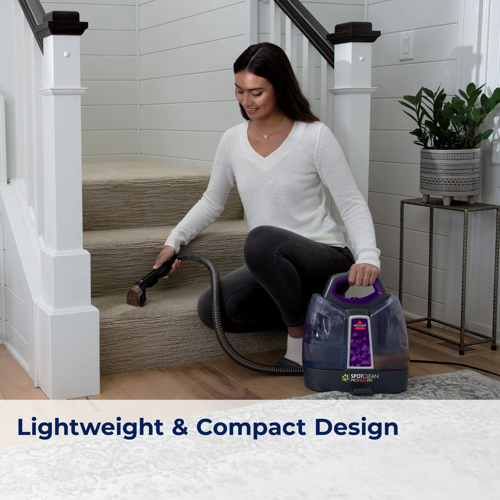 BISSELL SpotClean ProHeat Pet Portable Carpet Cleaner 2513W O584320
