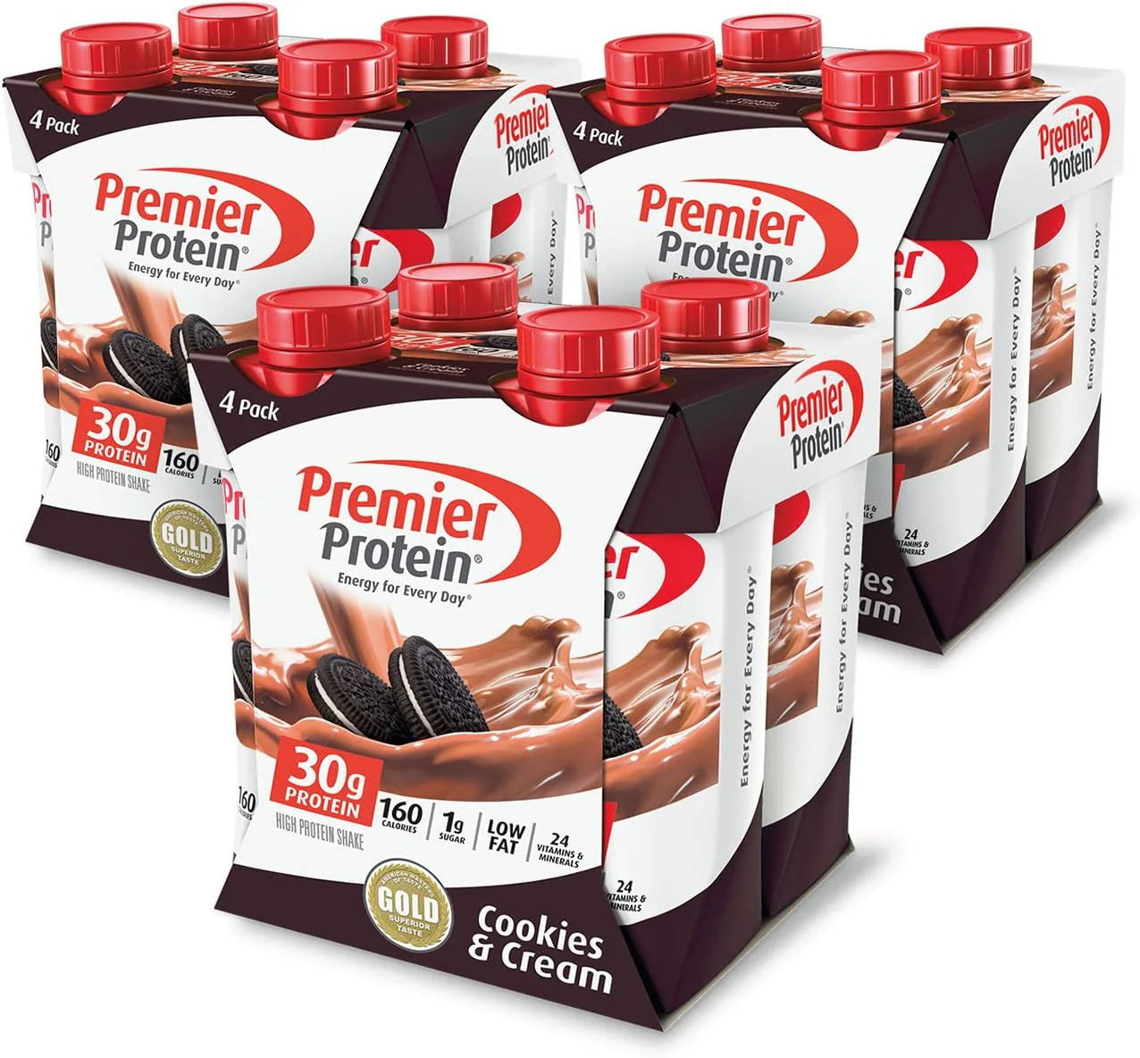 Premier Protein Shake, Chocolate, 11 fl oz, 12 Ct H339