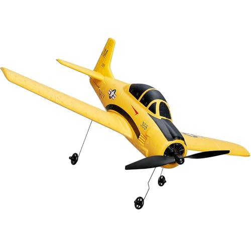 VEVOR RC Plane 2.4GHz 4 Channel T28 Trainer Aircraft with 6-Axis Gyro W54614