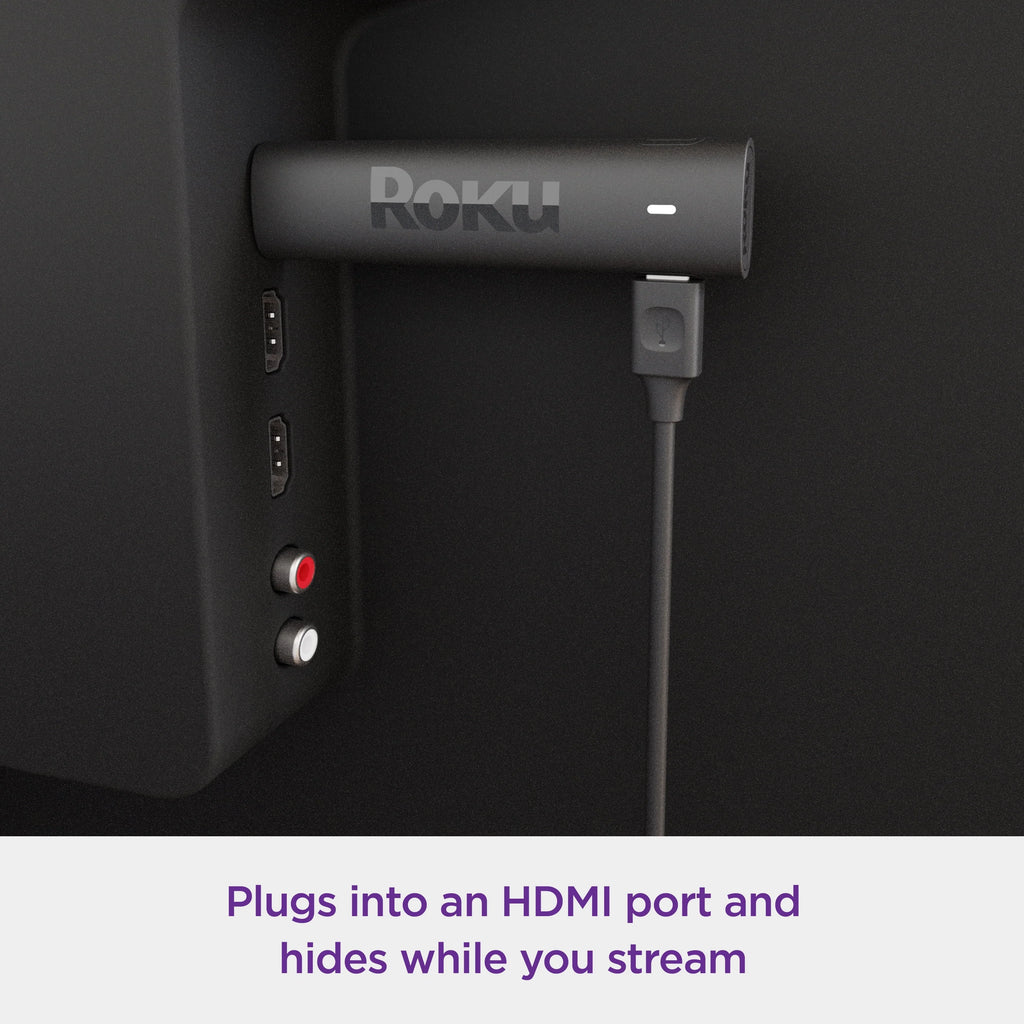 Roku Streaming Stick 4K with Voice Remote and Long-Range Wi-Fi Q53398