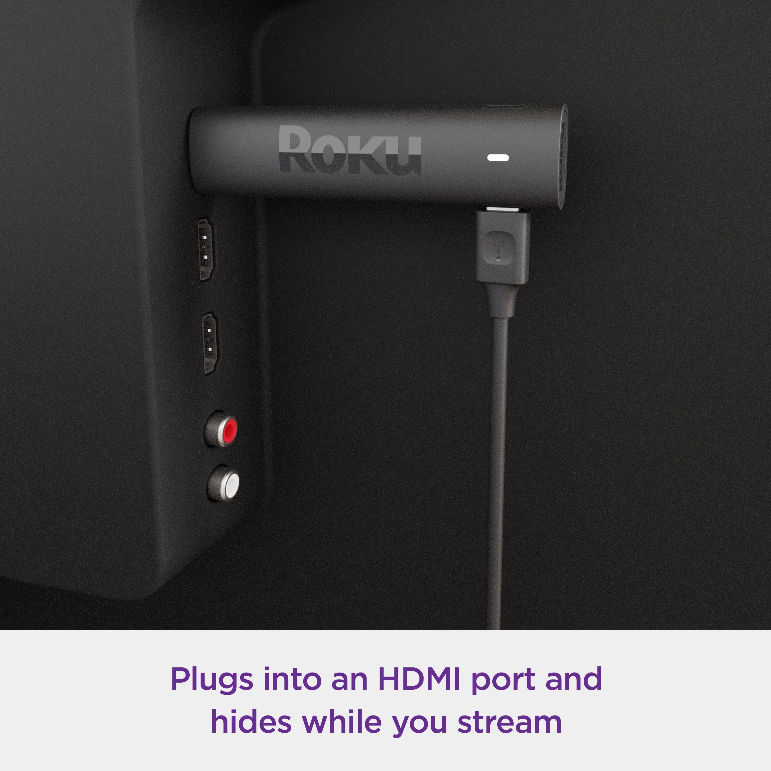 Roku Streaming Stick 4K with Voice Remote and Long-Range Wi-Fi Q53398
