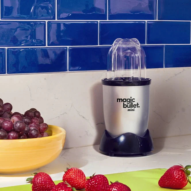 Magic Bullet Mini 14 oz. Compact Personal Blender Silver/Black T919