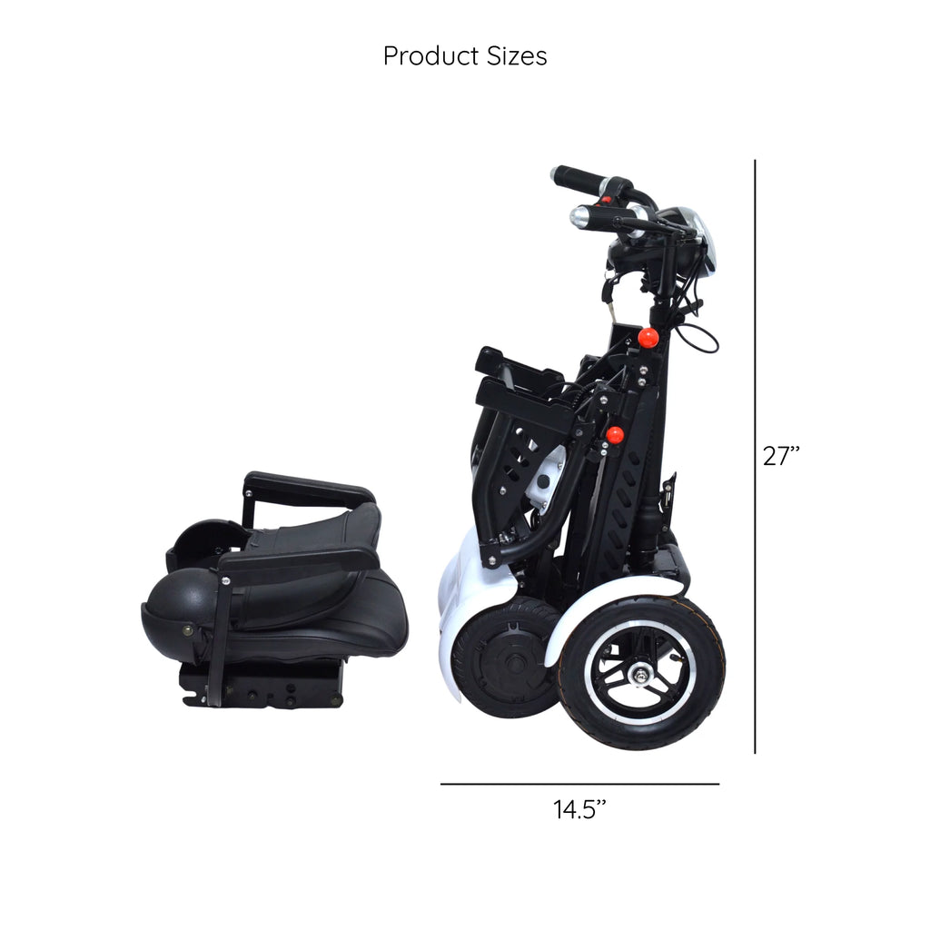 Compact Electric Scooter for Adults with Adjustable Seat and Armrests N441