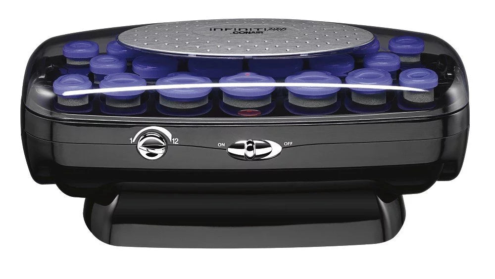 INFINITIPRO BY CONAIR Ceramic Flocked Hot Roller Set with 20 Rollers X295