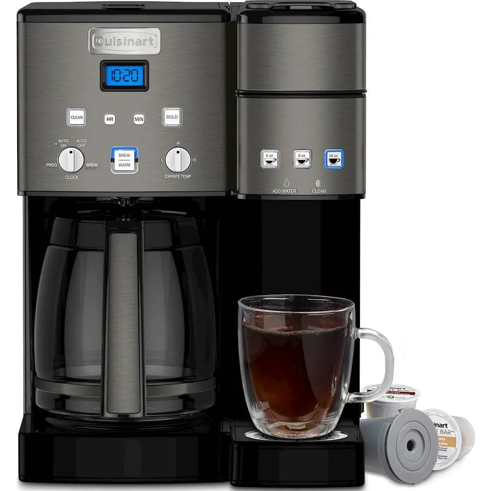 Cuisinart Coffee Center™ 12 Cup Coffeemaker and Single-Serve Brewer Q452154