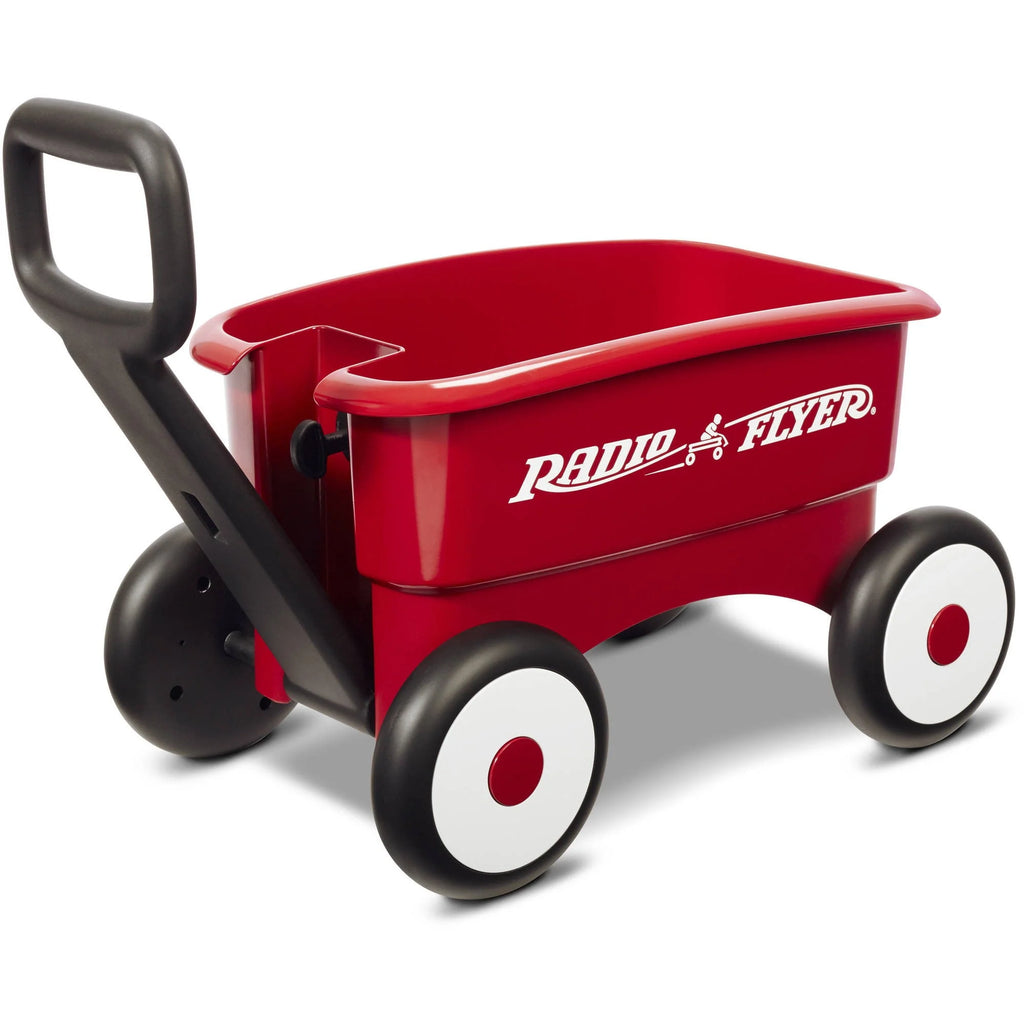 Radio Flyer My 1st 2-in-1 Play Wagon Push Walker Red T45095