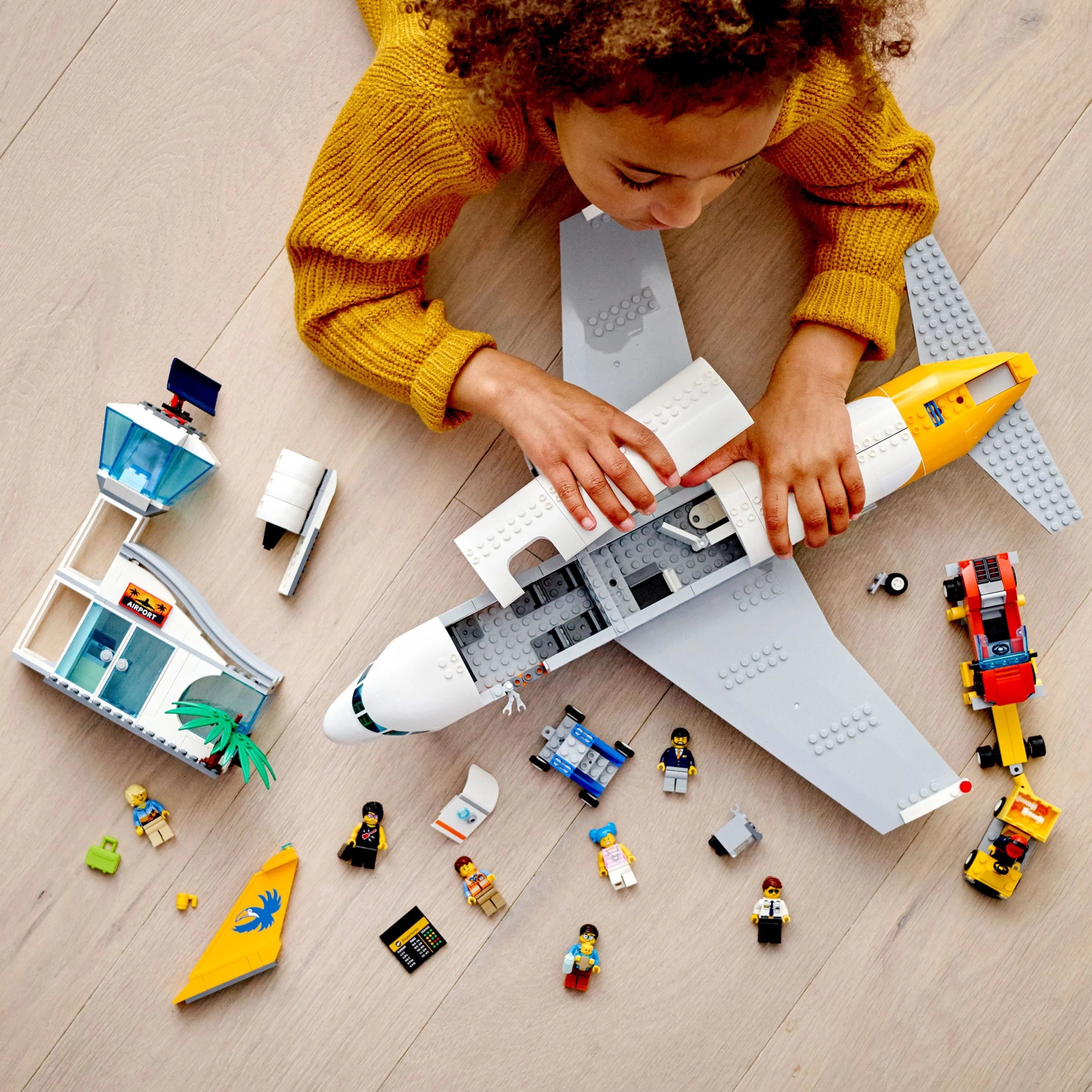 LEGO City Passenger Airplane 60262 Building Toy for Kids Ages 6+ C769095