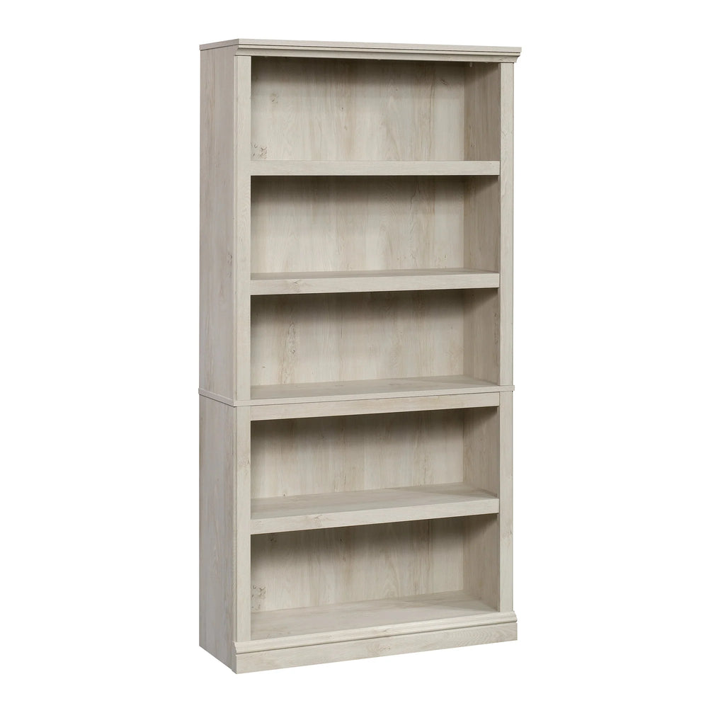 Sauder Select 5-Shelf Bookcase, Chalked Chestnut Finish O1929