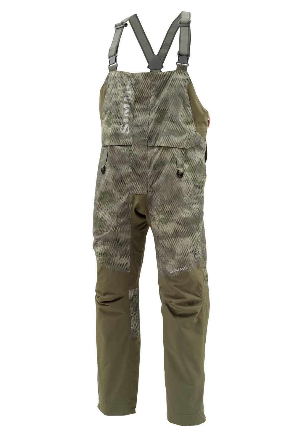 Simms Challenger Bib S Hex Camo Storm C91045