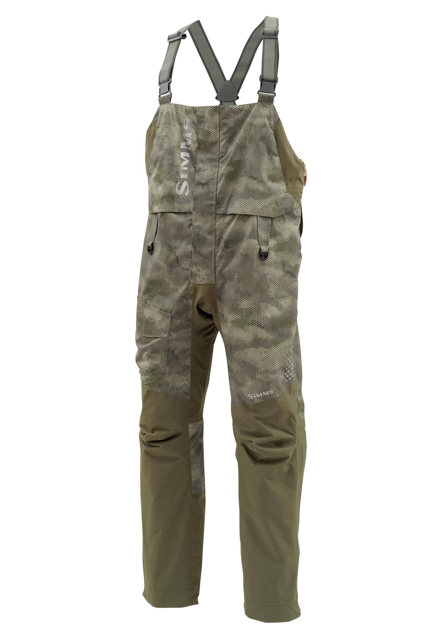 Simms Challenger Bib S Hex Camo Storm C91045