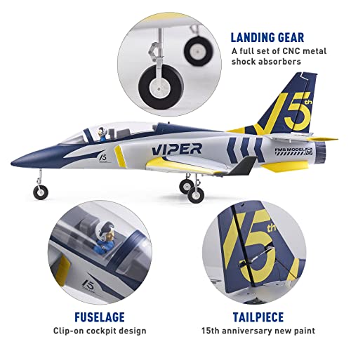 FMS RC Jets 70mm Viper V2 EDF Navy Blue RC Airplane PNP J224543