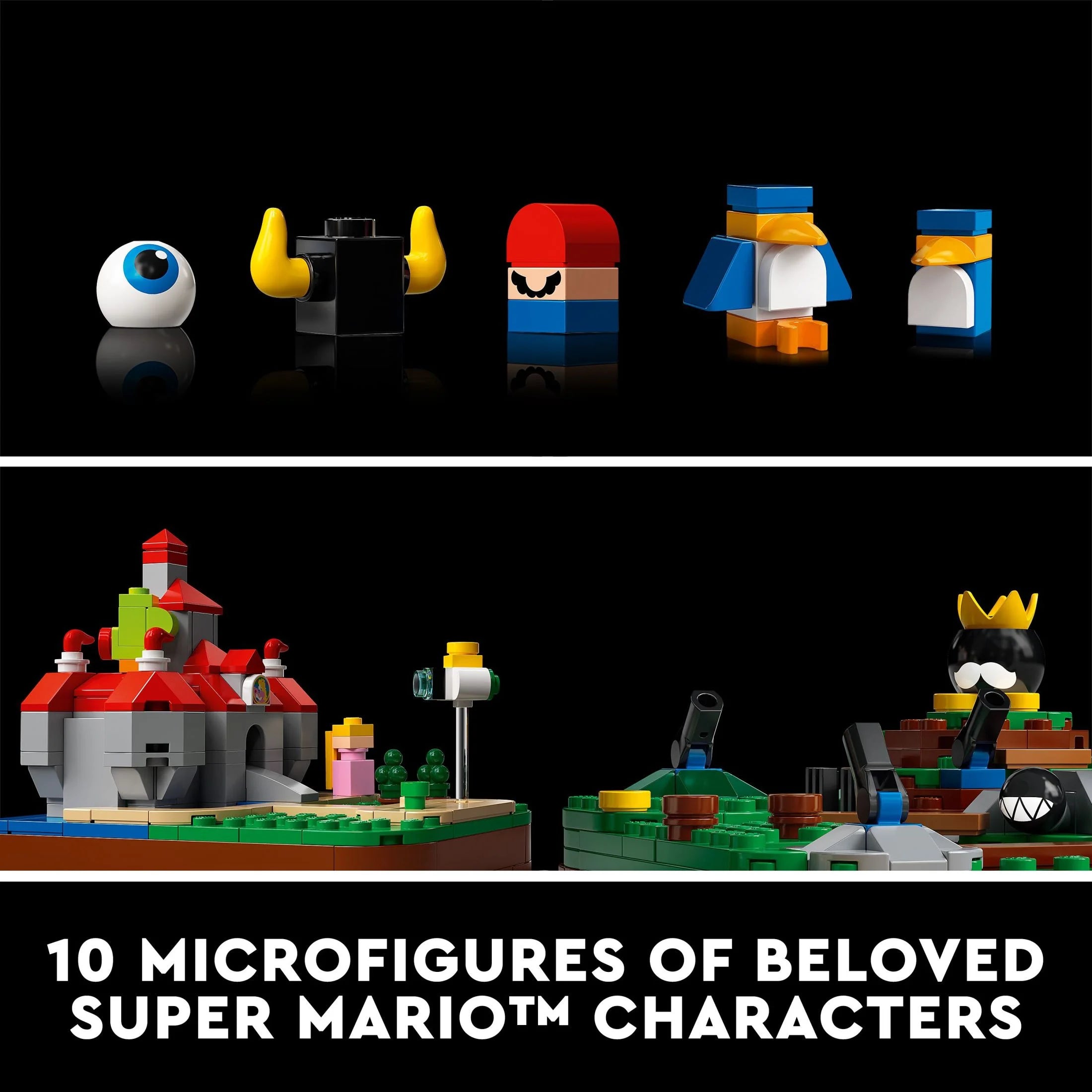 LEGO Super Mario 64 Question Mark Block 71395 3D Model Set for Adults S33320