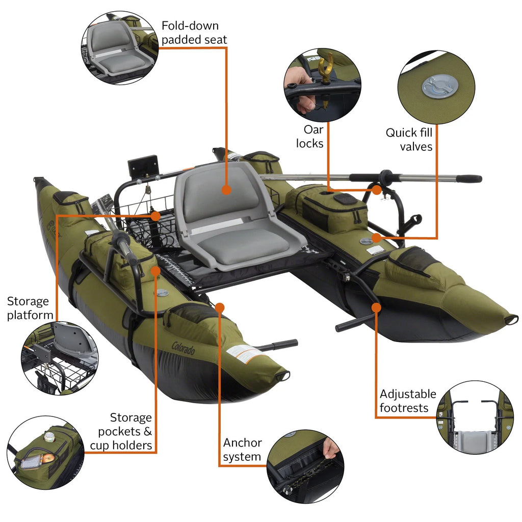 Classic Accessories Colorado Pontoon Boat D4360