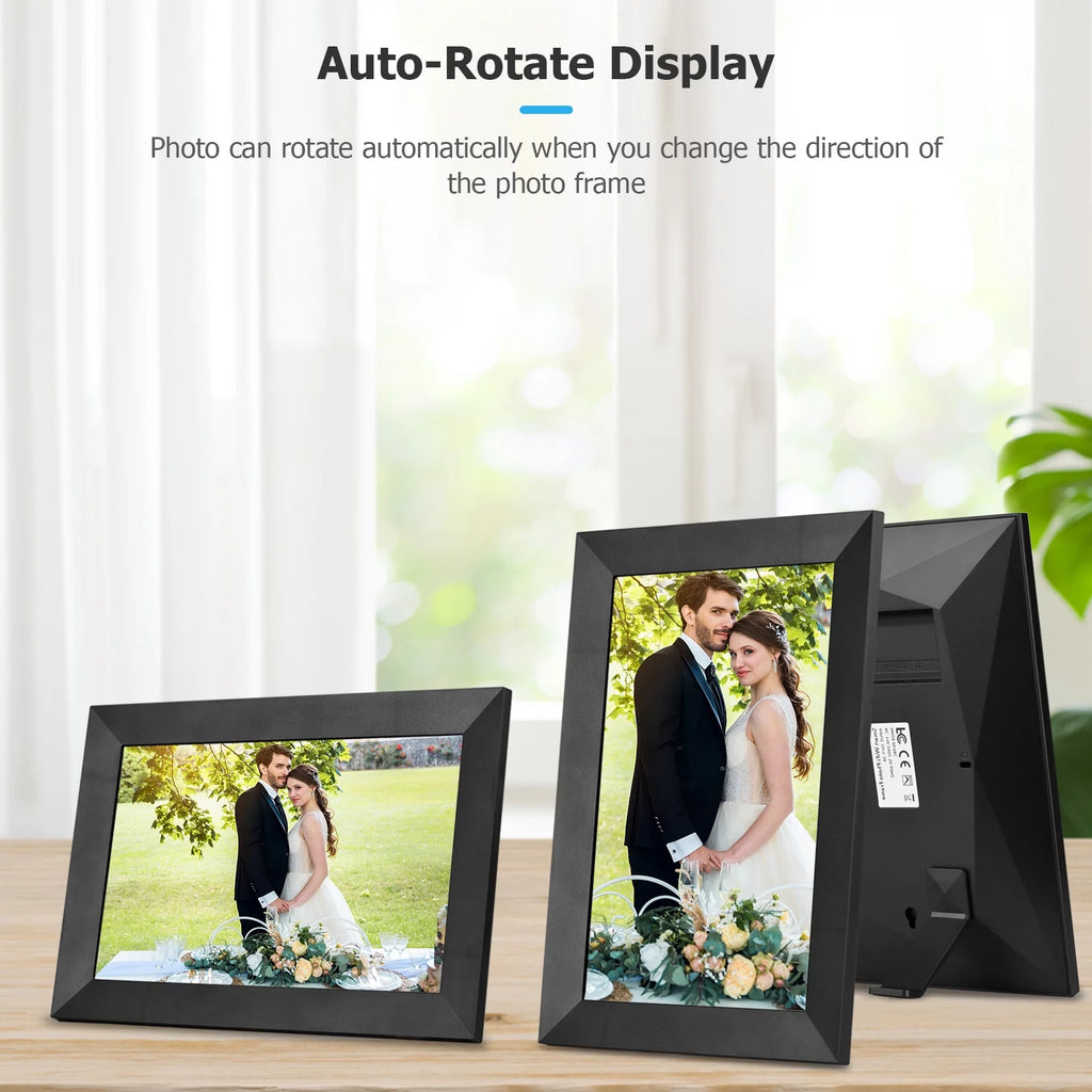 Dcenta 10.1 Inch Smart WiFi Digital Picture Frame with Touchscreen I495