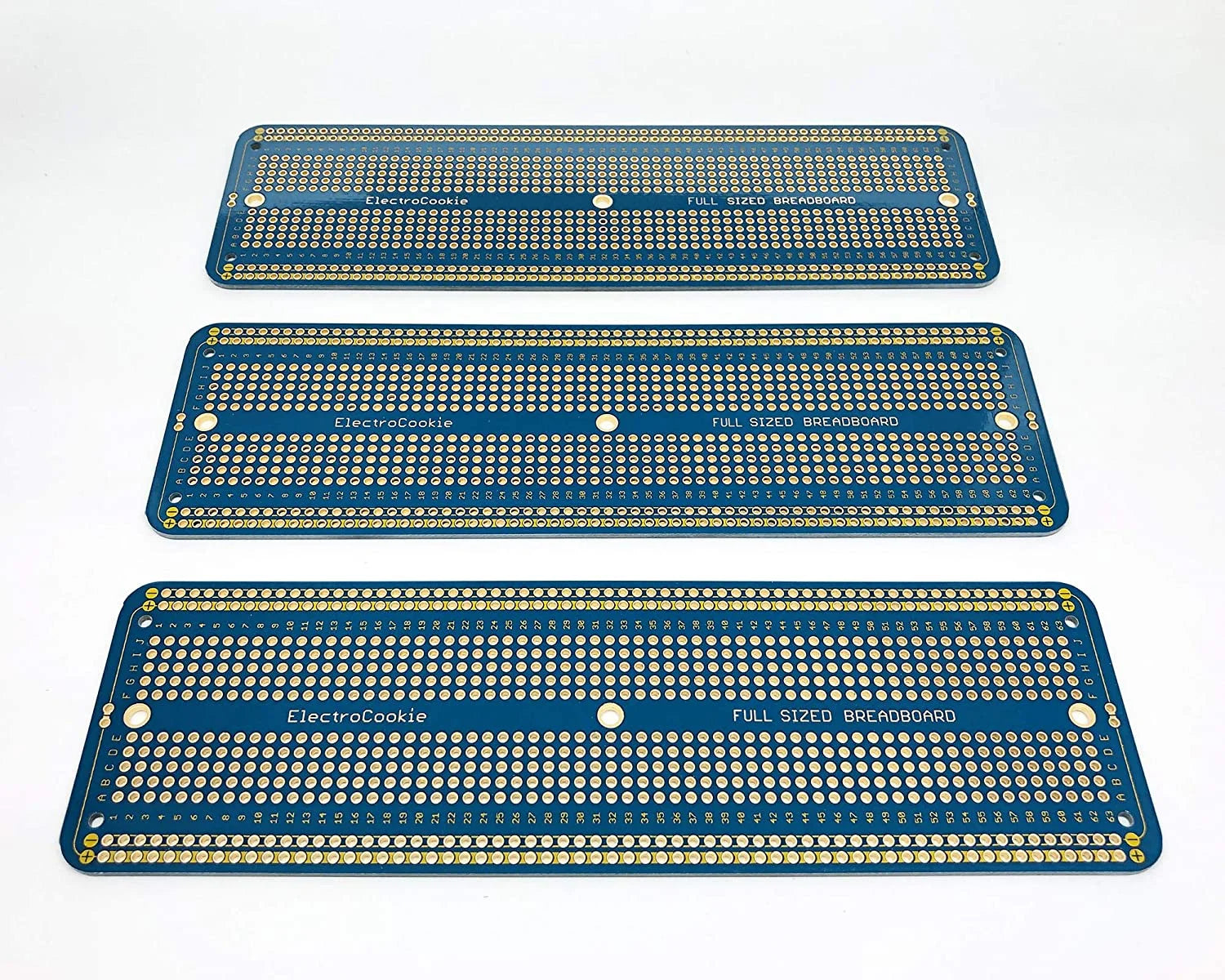 ElectroCookie Solderable Breadboard Large PCB for Arduino DIY Projects H513325