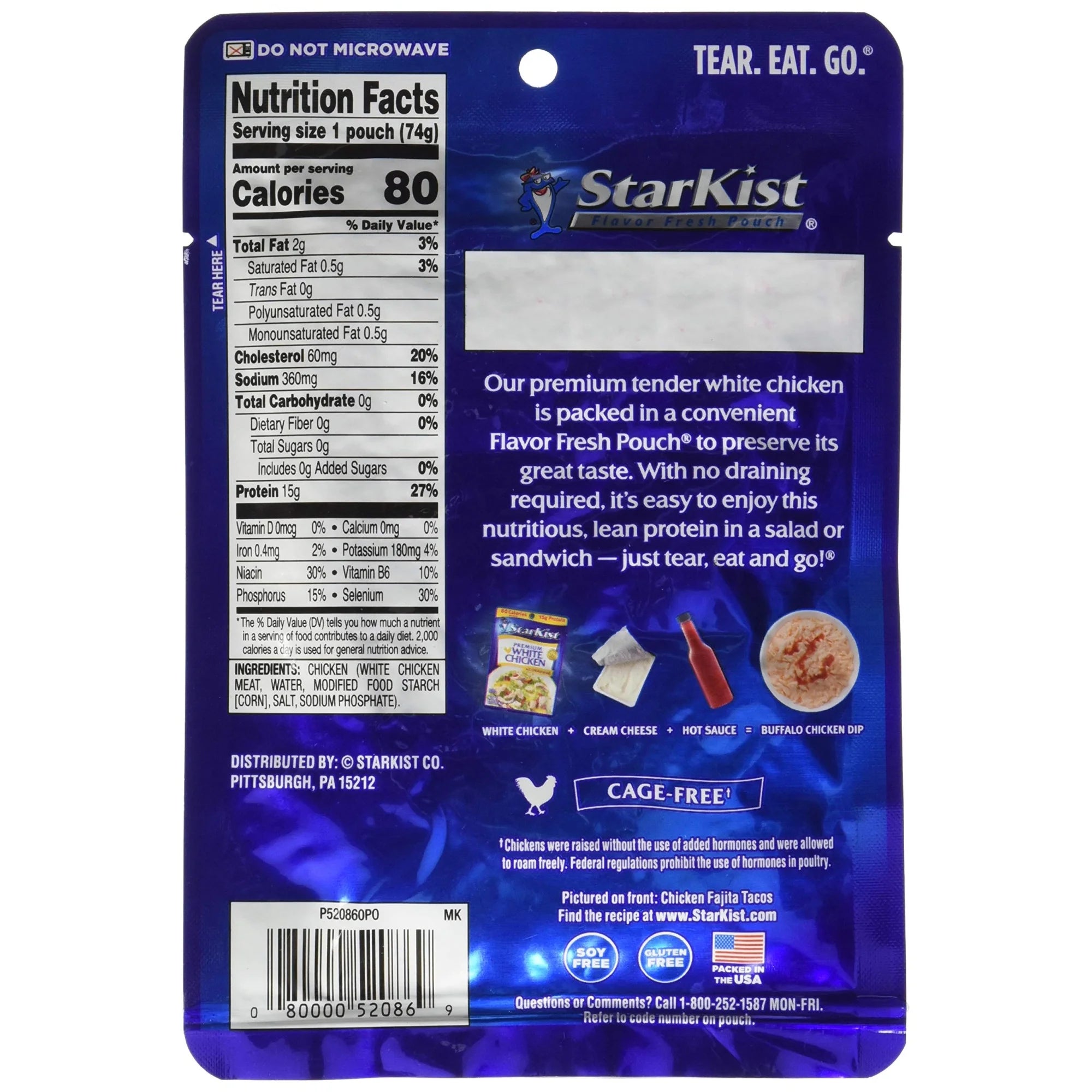 StarKist Premium White Chicken, 8 Pack R990286