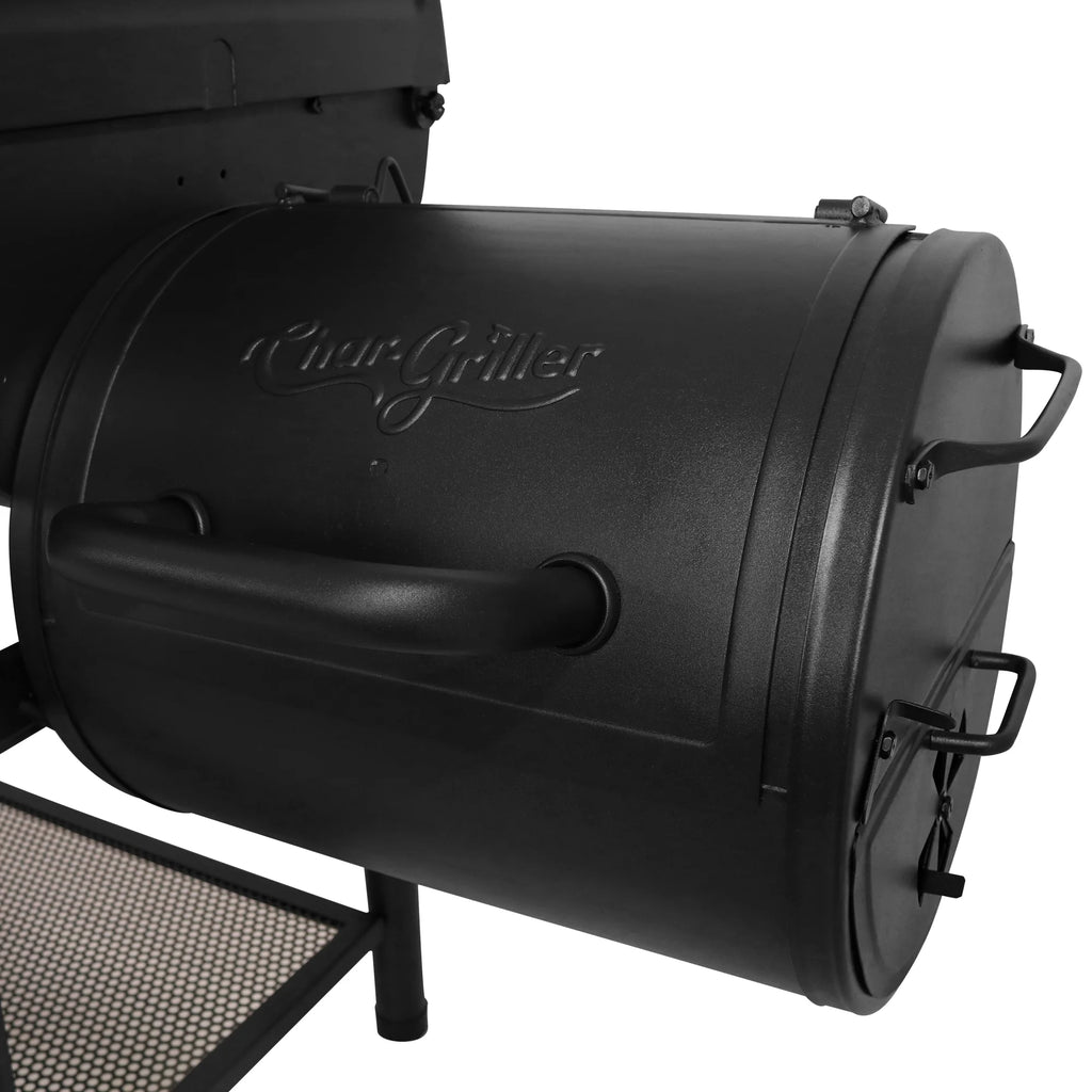 Char-Griller Smokin' Outlaw Charcoal Grill and Offset Smoker V528075