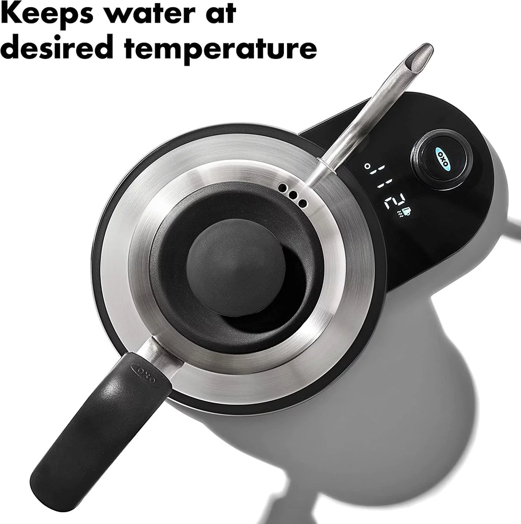 OXO Brew Gooseneck Electric Kettle 1L Stainless Steel H181