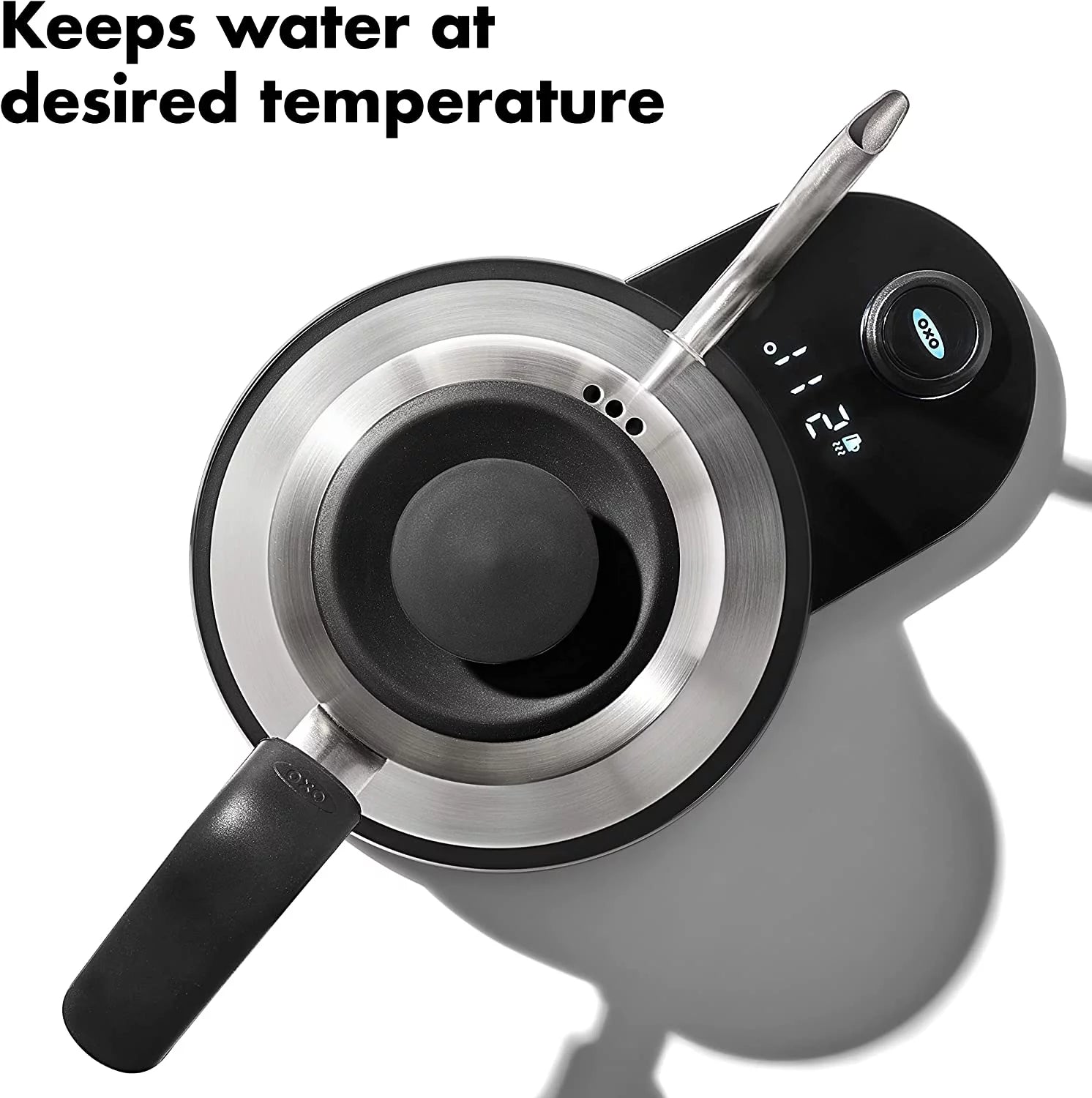 OXO Brew Gooseneck Electric Kettle 1L Stainless Steel H181