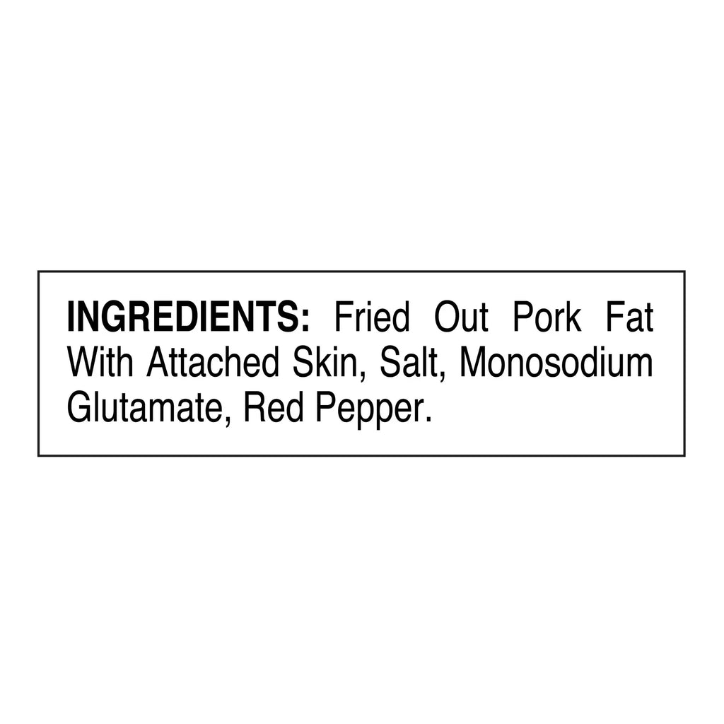 Golden Flake Fried Pork Cracklin Mildly Seasoned with Red Pepper, 3.5 oz. Bags (6 Pack) Y768