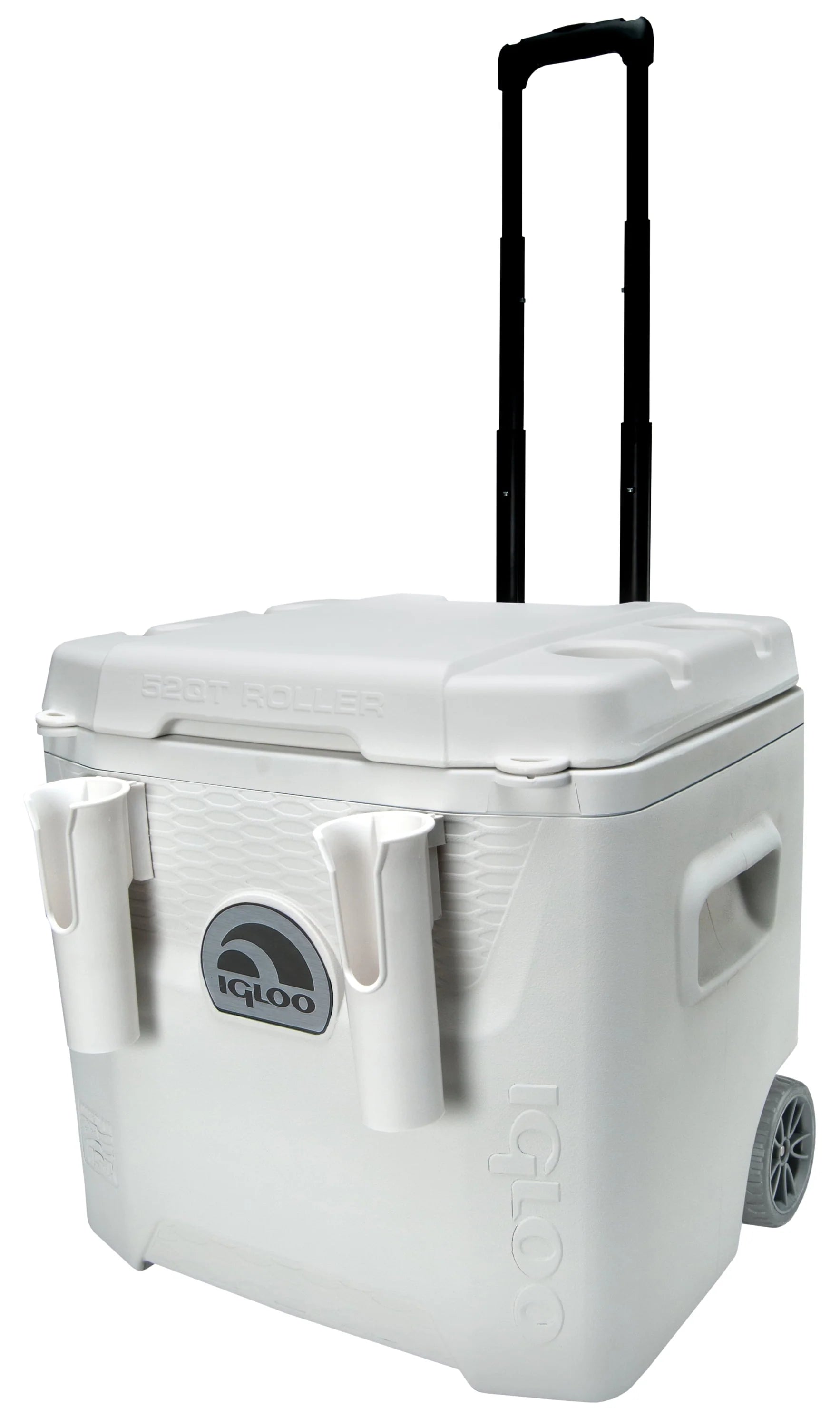 Igloo 52 QT 5-Day Marine Cooler with Wheels, White O609