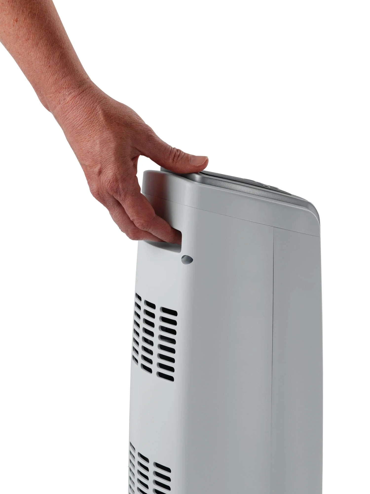 Lasko 1500W Electric Oscillating Ceramic Tower Heater with Remote, Black P523519
