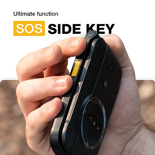 AGM M8 Rugged Flip Phone, 4G Waterproof, Dual SIM, for T-Mobile V551