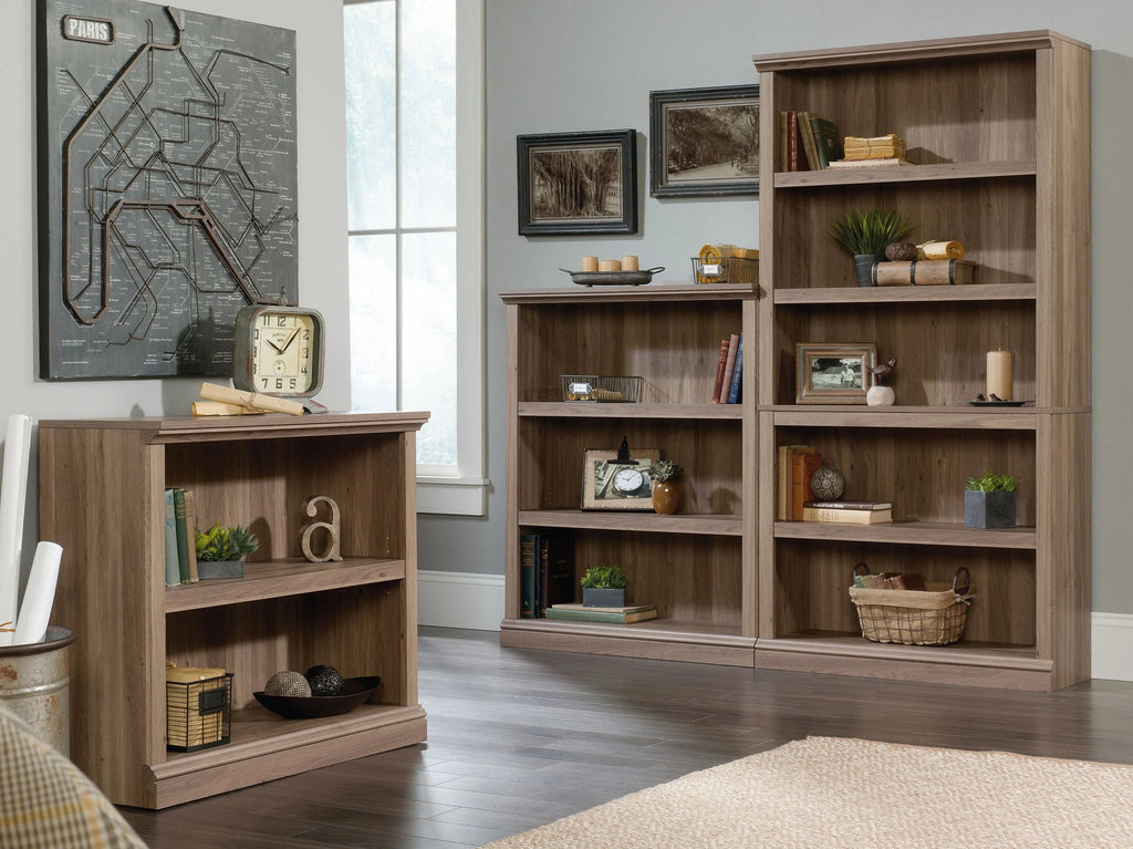 Sauder Select 5-Shelf Bookcase, Chalked Chestnut Finish O1929