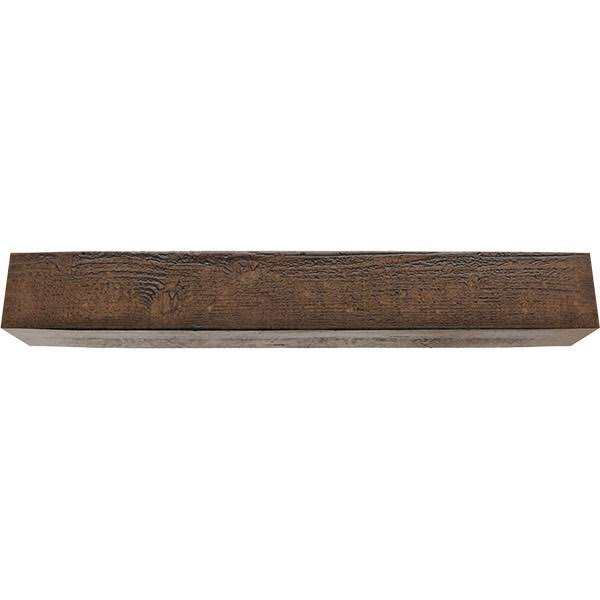 Ekena Millwork 3-Sided U-beam Rough Sawn Faux Wood Ceiling Beam E489904