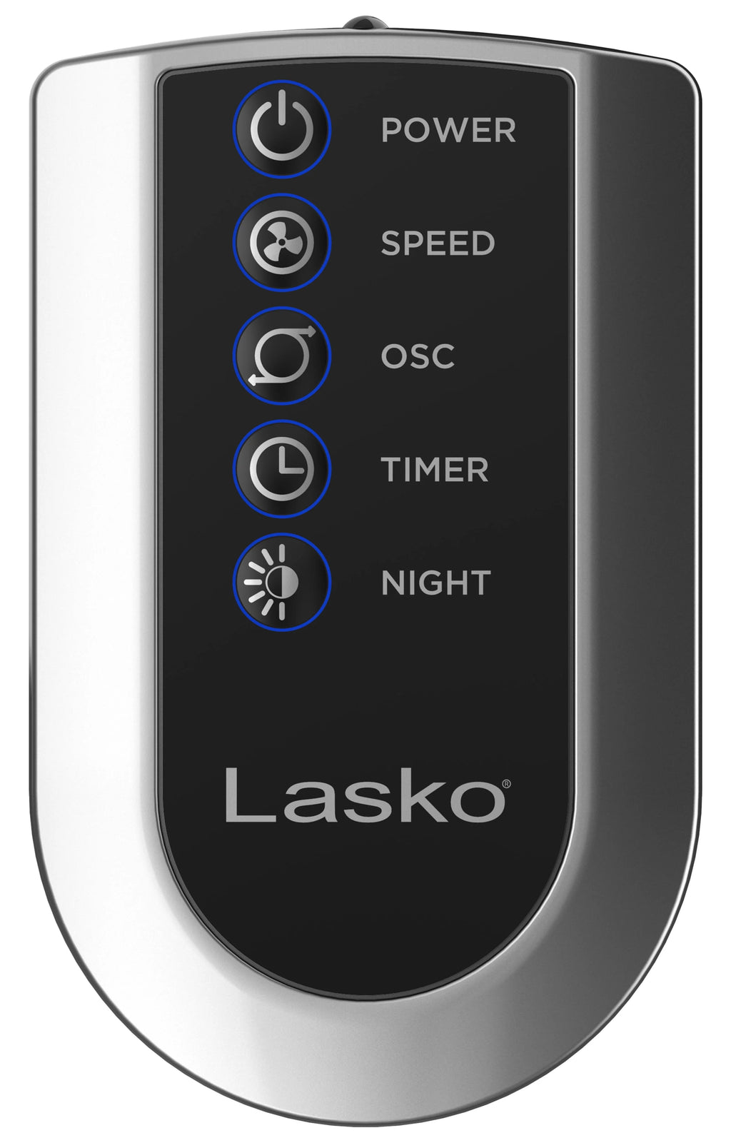 Lasko 42 Wind Curve Tower Fan with Remote, Gray/Brown U59088