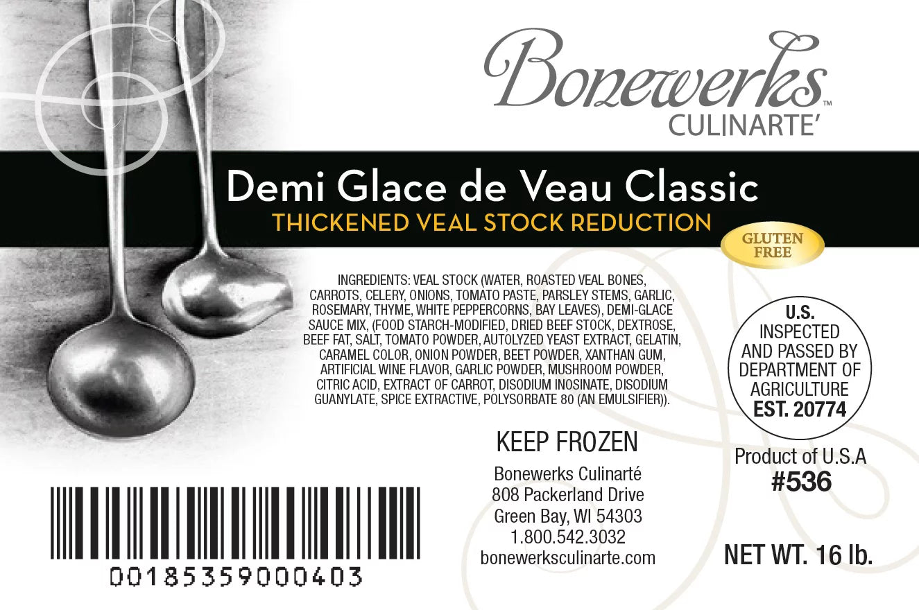 Bonewerks Demi Glace de Veau Classic 16 lb Q475567