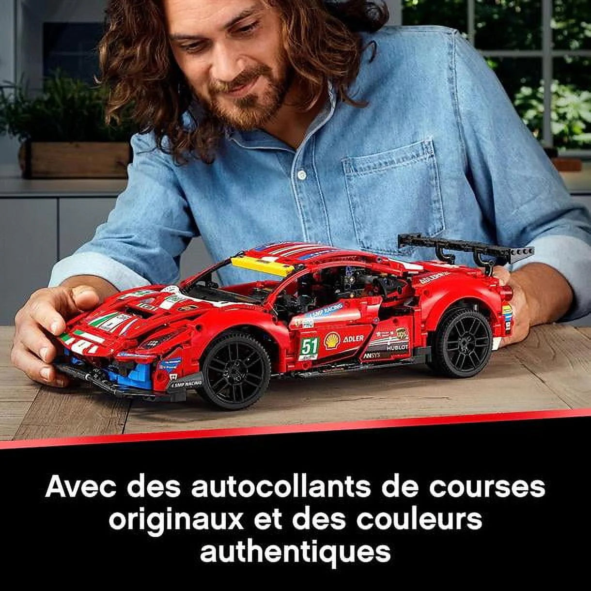 LEGO Technic Ferrari 488 GTE AF Corse 42125 F13923