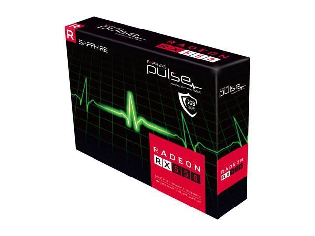 Sapphire Radeon RX 550 2GB GDDR5 Video Card V19457