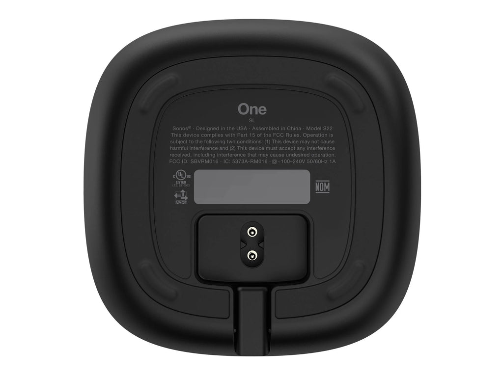Sonos One SL Microphone-Free Smart Speaker Black U12173