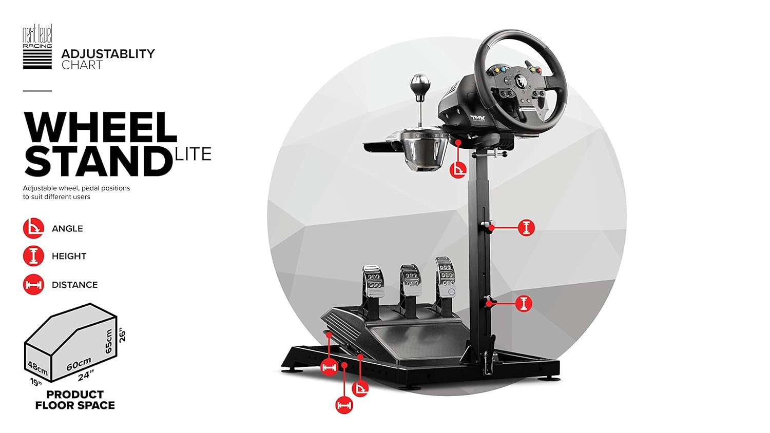Next Level Racing Wheel Stand Lite (NLR-S007) F59872