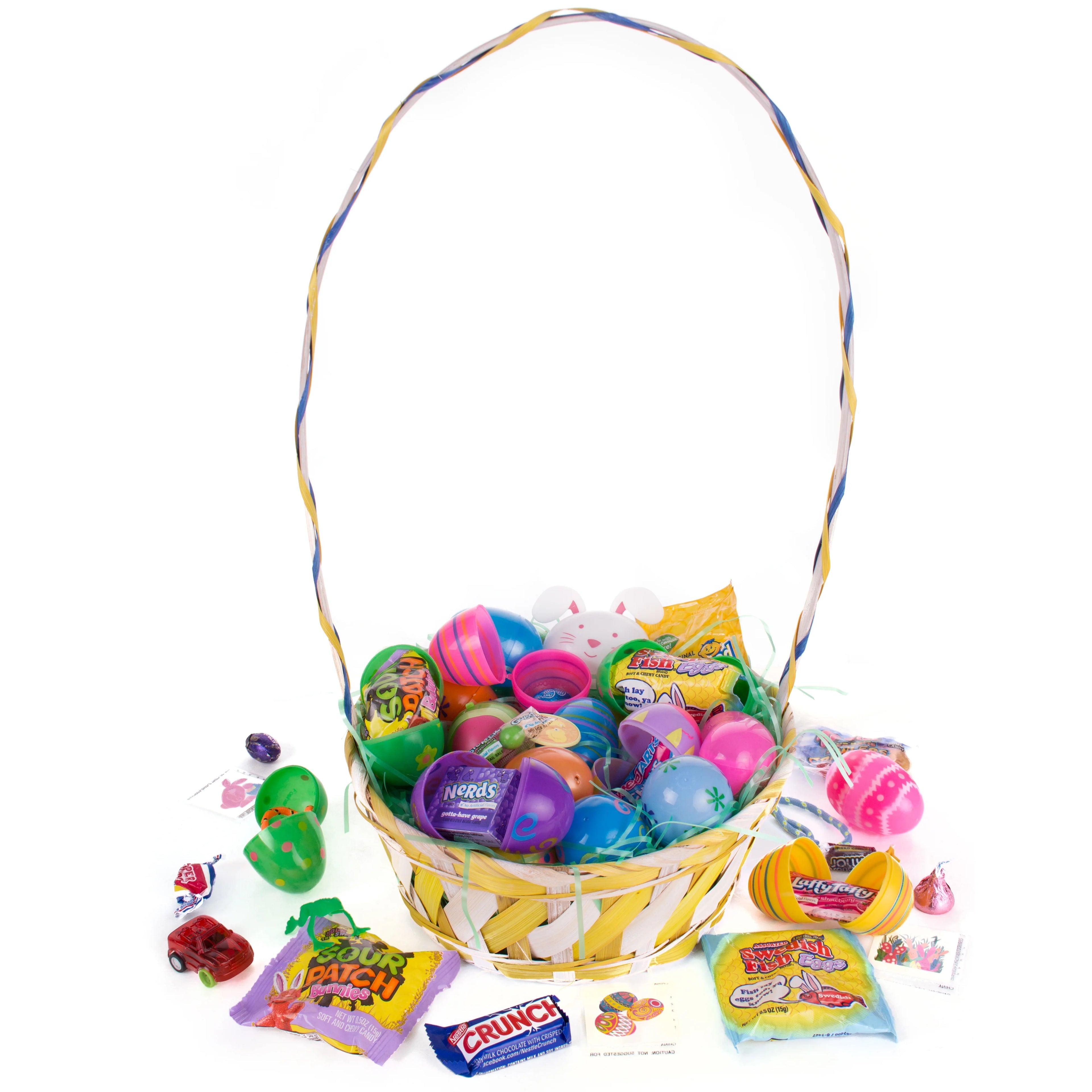 100 Bulk Filled Easter Eggs for Hunt, Assorted Styles, Kids Toys F393350