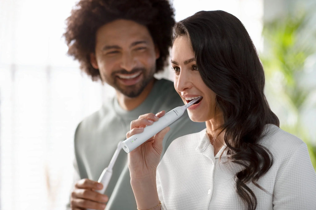 Philips Sonicare 3100 Rechargeable Electric Toothbrush with Pressure Sensor, White U255