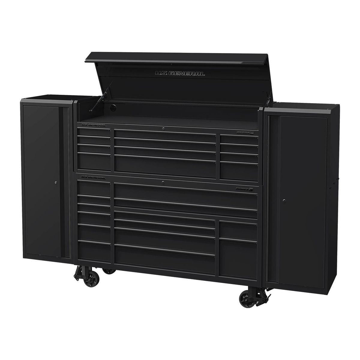 U.S. General 22 in. End Locker, Series 3, Blue Y30292