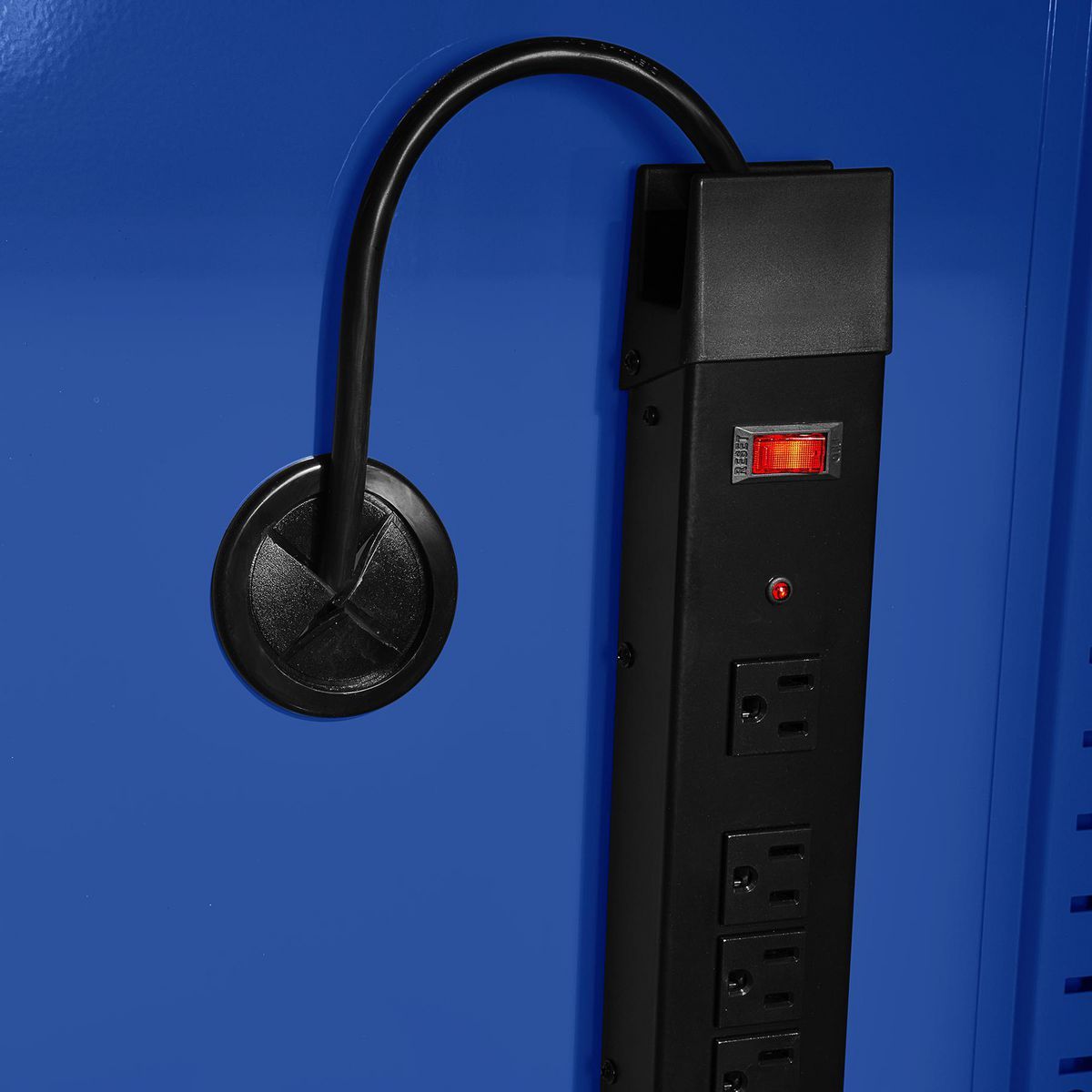 U.S. General 22 in. End Locker, Series 3, Blue Y30292