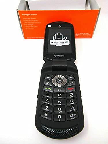 Kyocera Dura XE E4710 Rugged Flip Phone 4G LTE AT&T (Renewed) Q88870