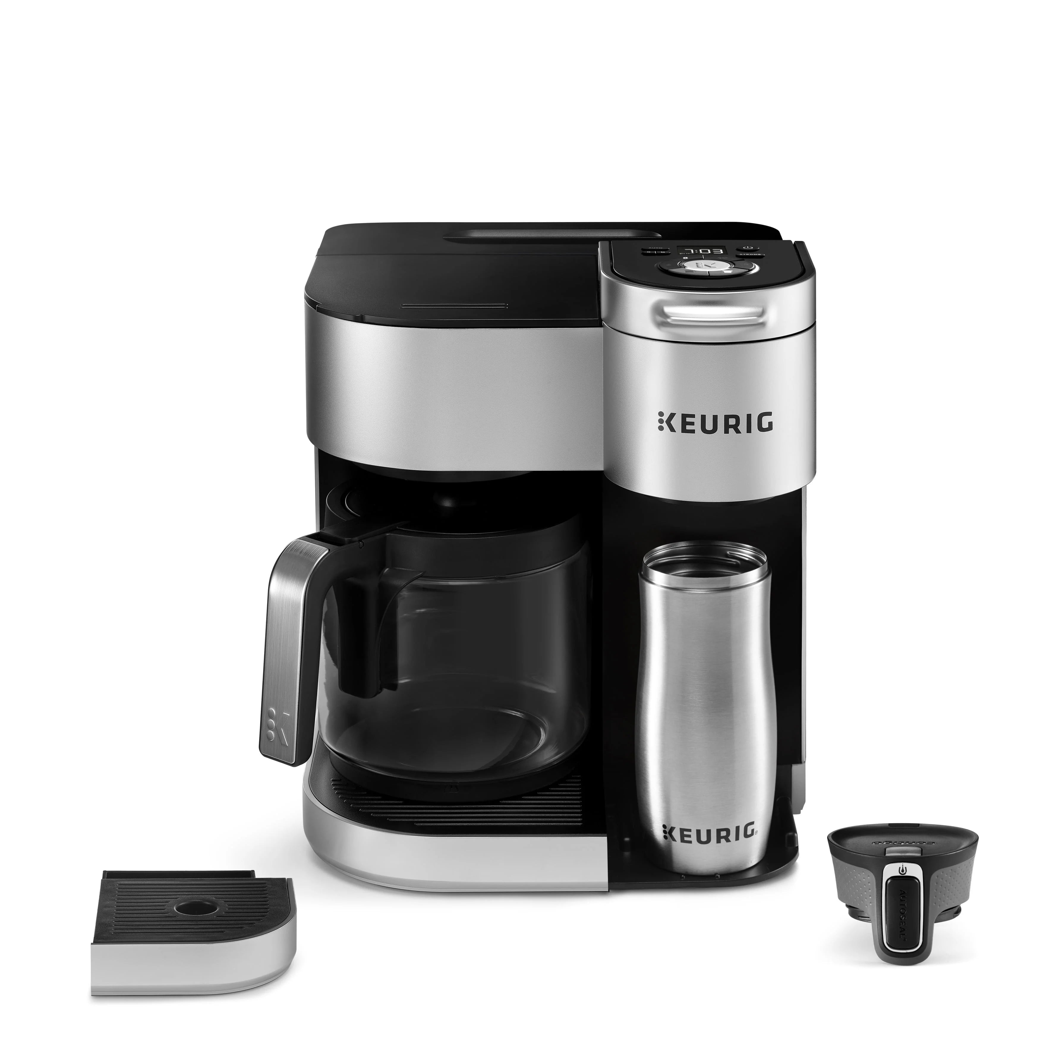 Keurig® K-Duo Special Edition Single Serve & Carafe Coffee Maker, Silver H954
