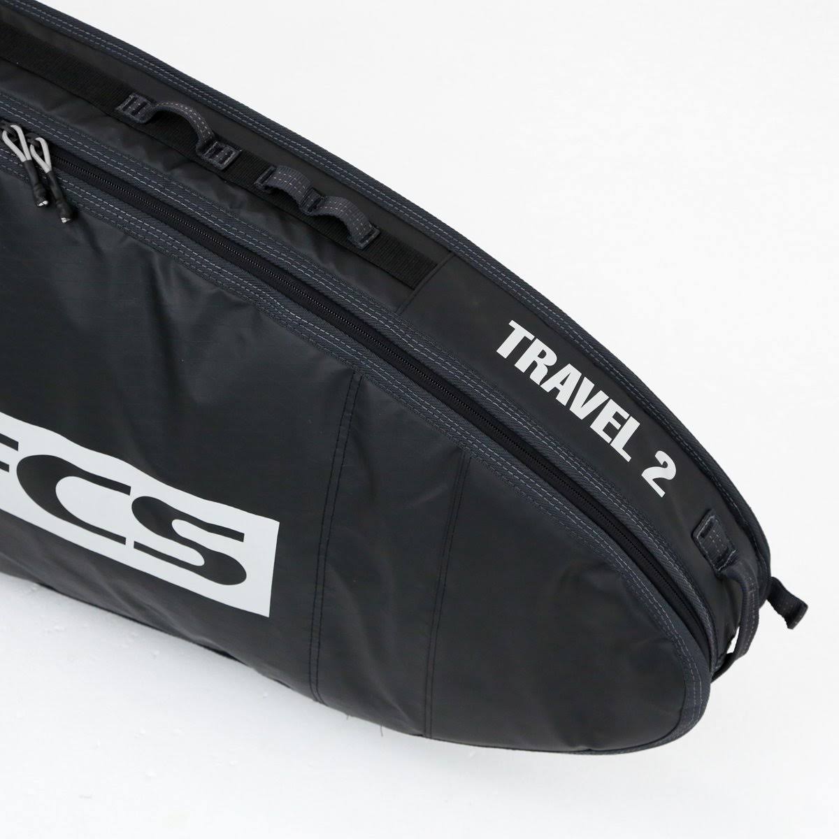 FCS Travel 2 All Purpose Surfboard Bag Black/Grey 6'3"x22 N707480