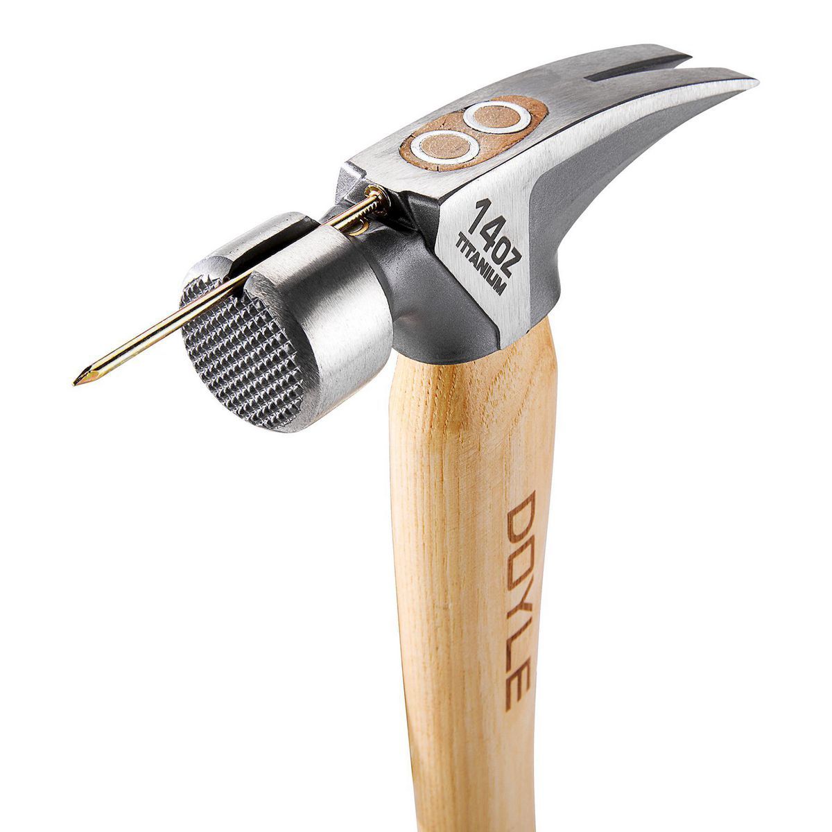 DOYLE 14 oz. Titanium Milled-Face Framing Hammer K839344